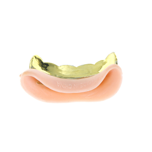 1 stk. Bling Grillz   Bulk Halloween Fødselsdagsfest Guld Sølv