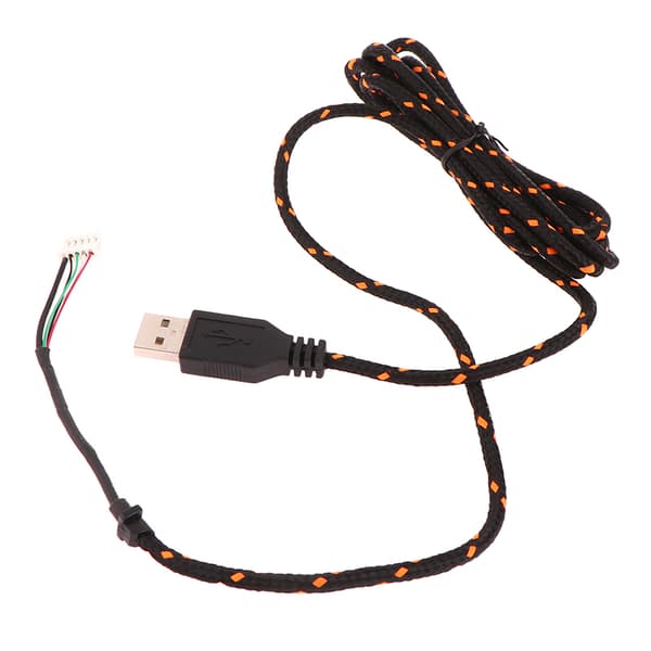Nylon USB-musekabel erstatningsledning Steelseries KANA Sp A
