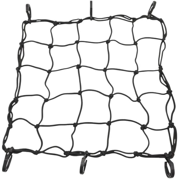 1x Motorcykel Bagage Net Krog Opbevaringspose Cykel Net Opbevaring 40x40cm