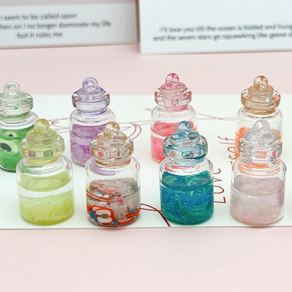 1/5 Stk Mini Luminous Ønskeflaske Hjem Hage Dekor DIY Ornam 5pcs Random