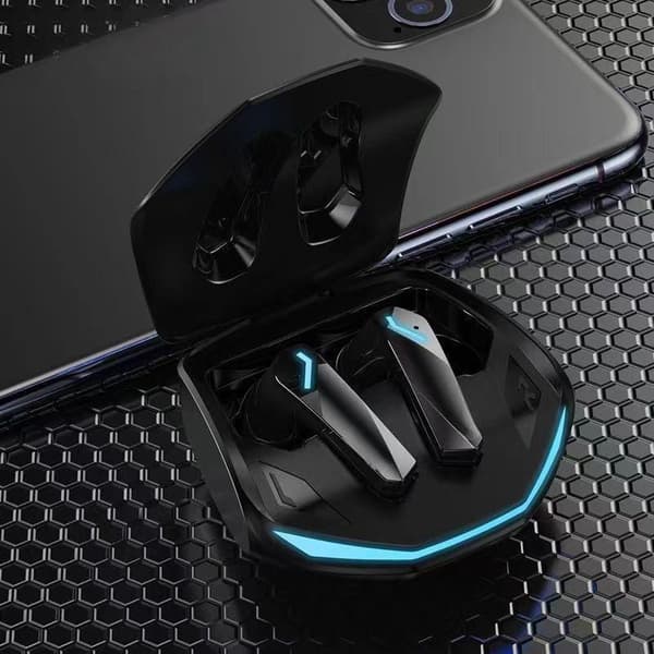 1 uppsättning för GM2 Pro TWS Bluetooth 5.3 trådlösa hörlurar med HD A2