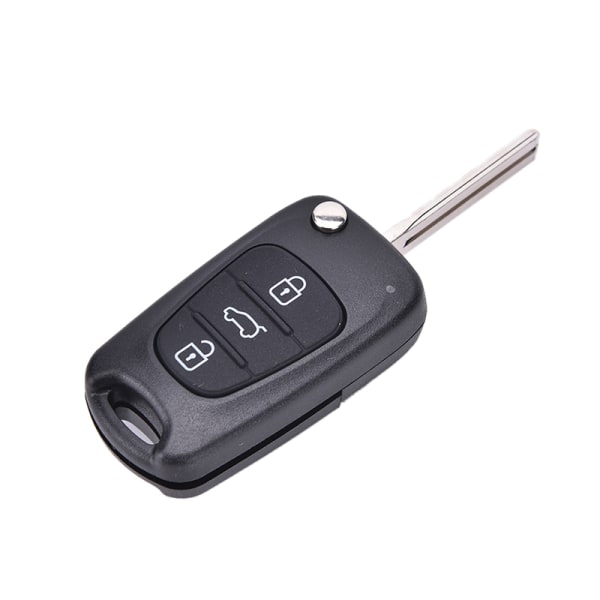 Remote Folding Key Shell Case 3 knapper Fob til Hyundai I20 I30