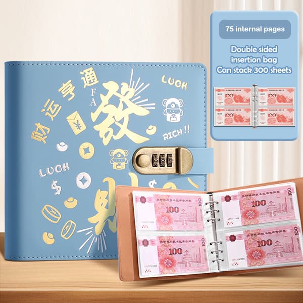 Pengarsparande utmaning Spara pengar Mini Binder Sparutmaning A10