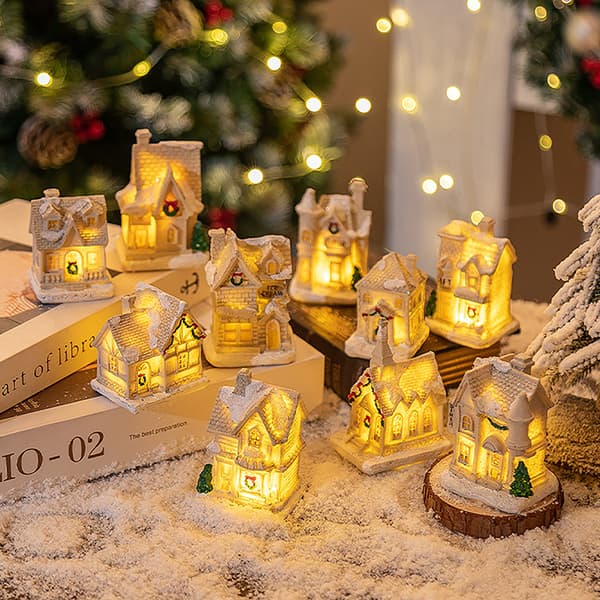 Jul Led Candle Light Bärbar jullykta Santa Cla A2