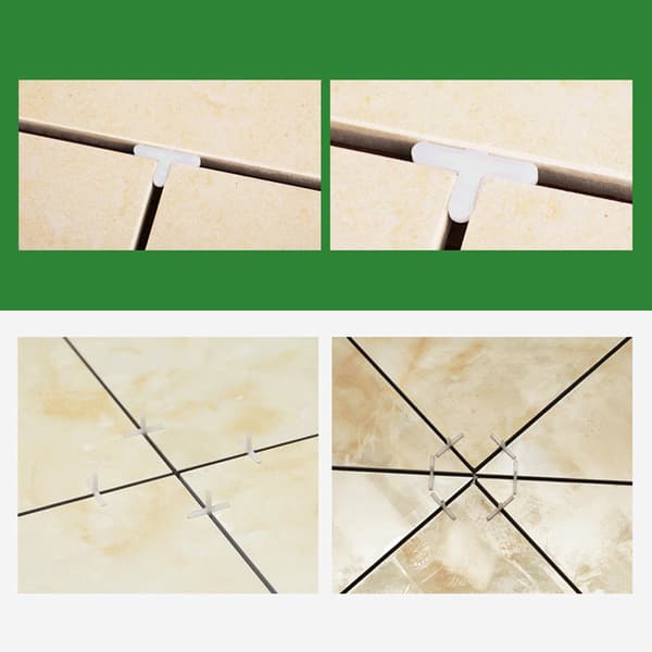 500 stk 1/1,5/2/2,5/3/5 MM plastkryss keramisk flisutjevning S A3