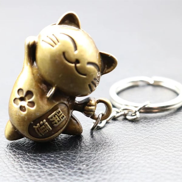 Creative Vintage e Luck Cat Riipus avaimenperä, riippuva reppu A1