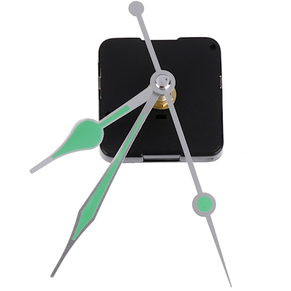 DIY Silent Quartz Urverk Veggklokke Motor Mekanisme Lang Spin