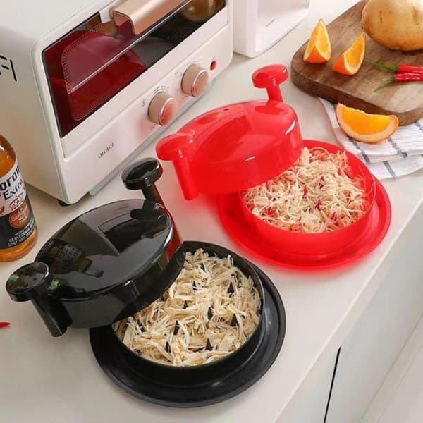 Multifunktionell kycklingbröststrimlare kycklingköttseparator Black