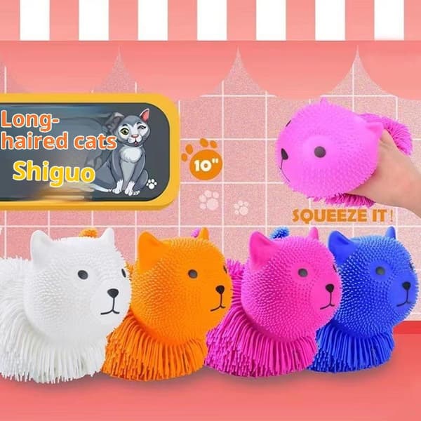 Morsom sensorisk hjelp, hund, PVC, dekompresjon for barn A2