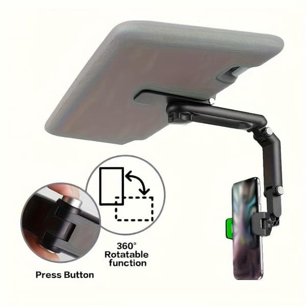 Universal biltelefonholder Solid Slitesterk 360° rotasjon telefon S A2