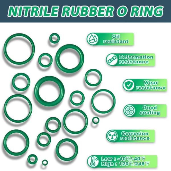 270/351 stk. gummi rund pakning O-ring sæt til vandhane A1