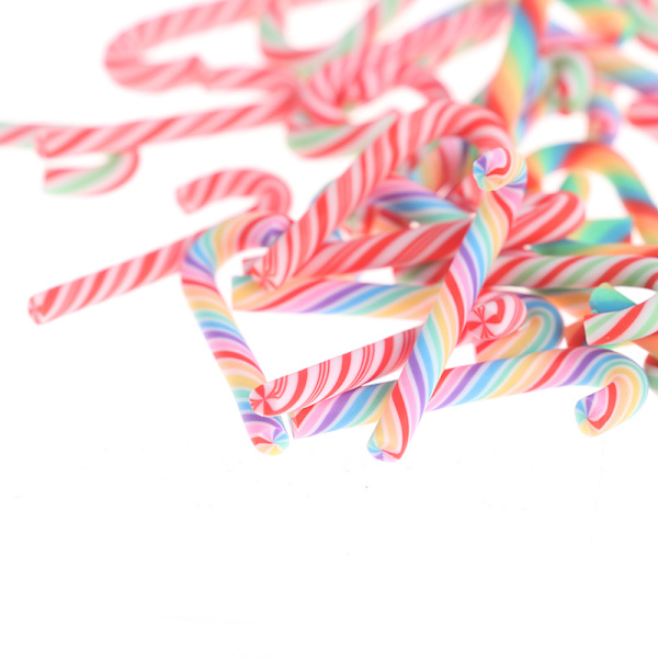 5 stk julepynt miniatyrdukkehus e Candy Cane Craf A1