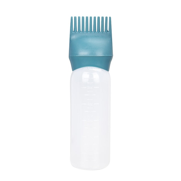120 ml plast hårfärgning påfyllningsbar flaska applikator Frisör Green