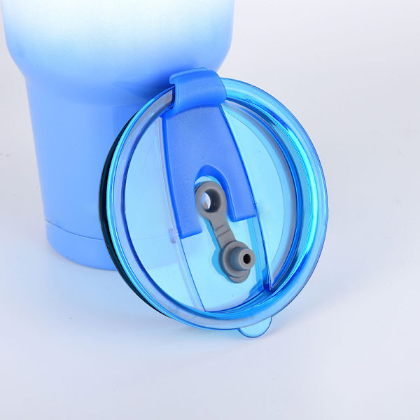 30 Oz forseglingsflaskelokk Sprutsikkert vanlige plastlokk Blue