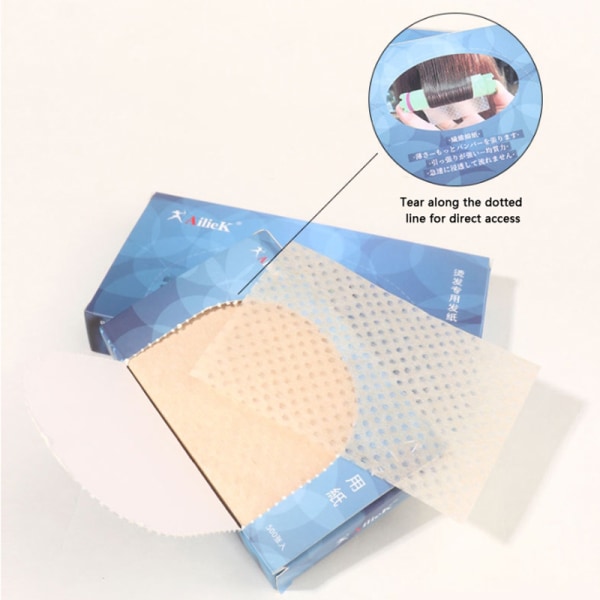 S/L 500 ark ultratynt permanent papir Varmebestandig blanchering H L