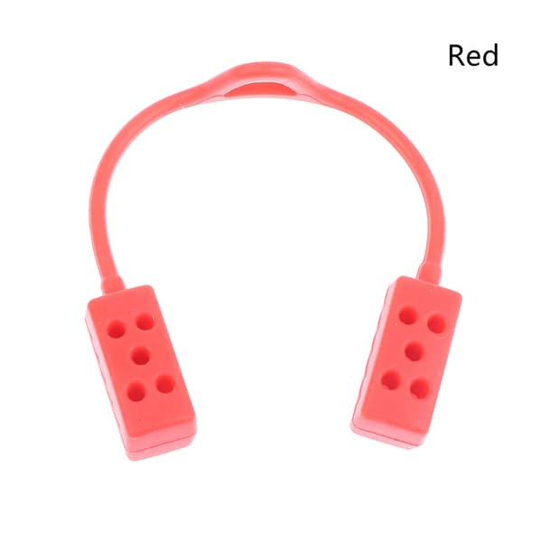 Käktränare och nacktoning i silikon Red