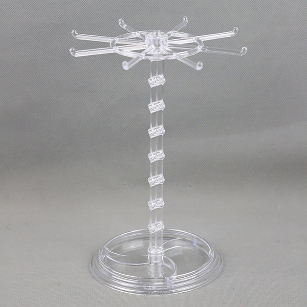 Smykker Roterende Ring Display Holder Organizer Halskjede Keychai D