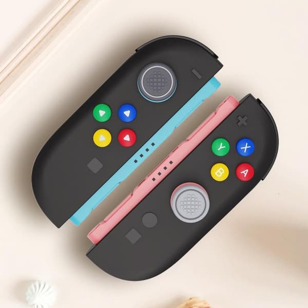 Tommelfingerknap-hætter til Switch 2 Joysticks Controller Farverig Si A7