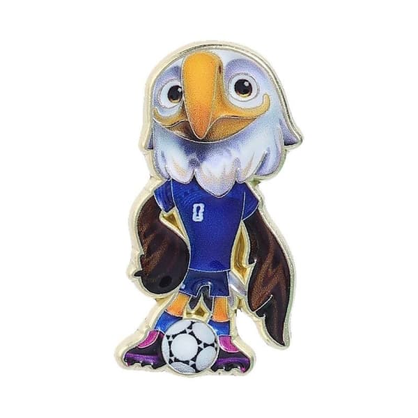 VM 2026 Maskot Emaljestifter til Fodboldfans Samling Ba B