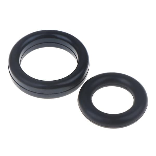2/4PCS O-ring Bil Universal Ljuddämpare Avgasupphängning Bussning Gummi 2PCSA2