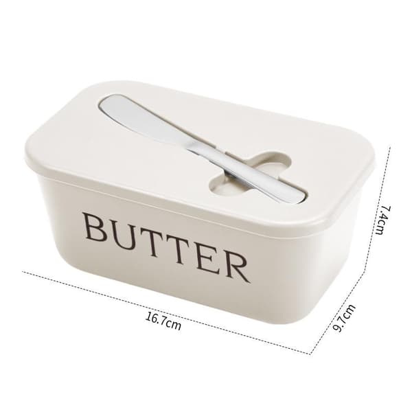 Smörförvaringslåda Smörlåda med lock och bänkskiva A3