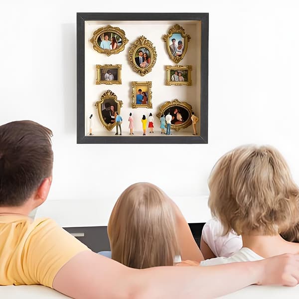 DIY Mini Museum Silhuetboks B