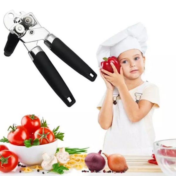 1 Stk dåseåbner i rustfrit stål Tin Professional Wheel cutter