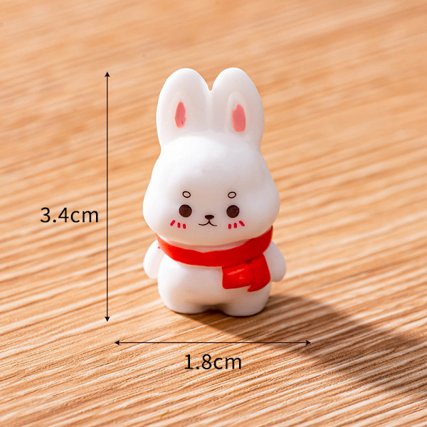 Mini Ornament Snømann Dukkehus Mikrolandskap Bil Interiør H A2