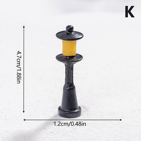 Mini Julgranspynt Snögubbar Träd Miniatyr Mikro K
