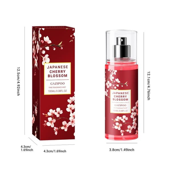 Kroppsmist Naturlig Blommig Aromspray Mild Långvarig Doft