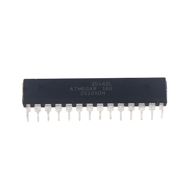1/3 stk. ATMEGA8-16PU 8-bit mikrocontroller IC 16MHz til udvikling 1pc