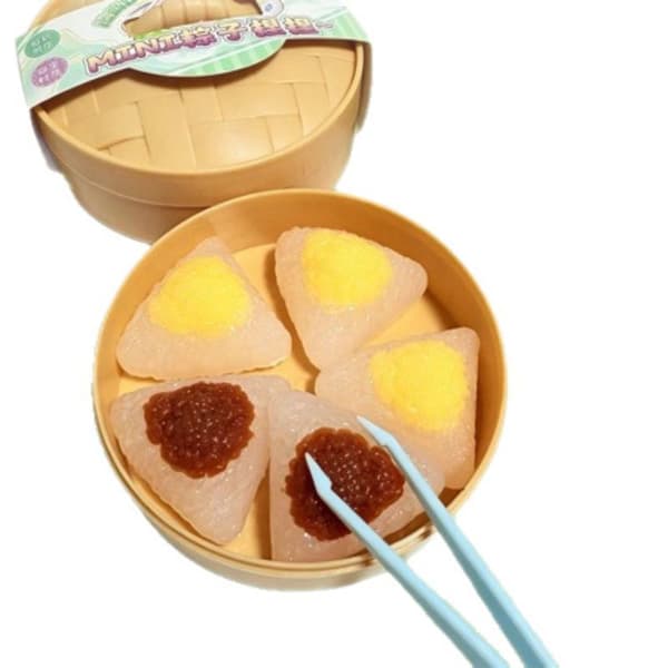 2026 Heta färgglada simulerade Zongzi Squishes Stressbollar Fidget