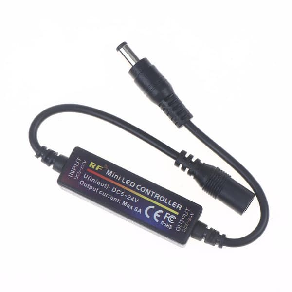1 sæt DC12V LED lysdæmper 24V 5V 6A Mini RF trådløs 14 taster 2.4G R