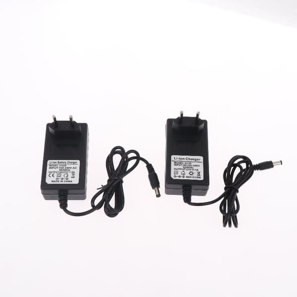 1 stk. 21V lithium batterioplader 1A 2A til 18V intelligent strømadapter 21V 2A