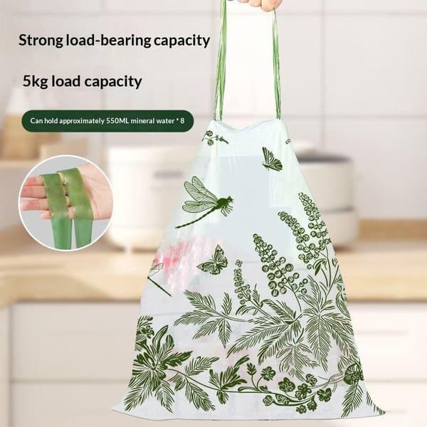 50/100 st doftande soppåsar med dragsko E Hand tear50PCS