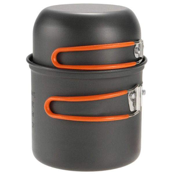 Camping Piknik Grillgryte Med Enkel Piknik Bærbar Folding Orange