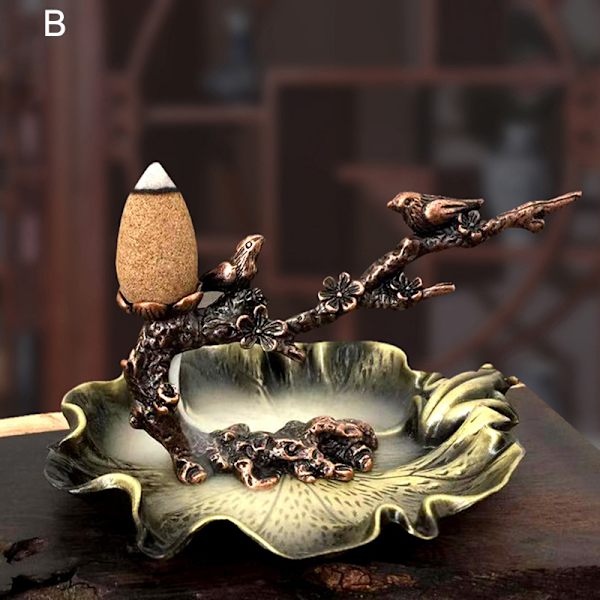 Pieni Cense-uunin koristelu Creative Happy Plum Branch kiinnike B