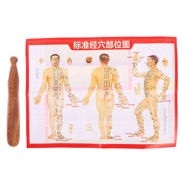 Halsfod Sandeltræ Triggerpunkt Massage Gua Sha Værktøjer Hjem G