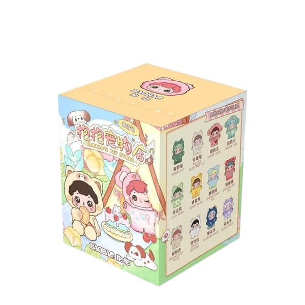 Baobao Pet Store Series Overraskelsesæske Figurer Mini Actionfigurer 1Box Random