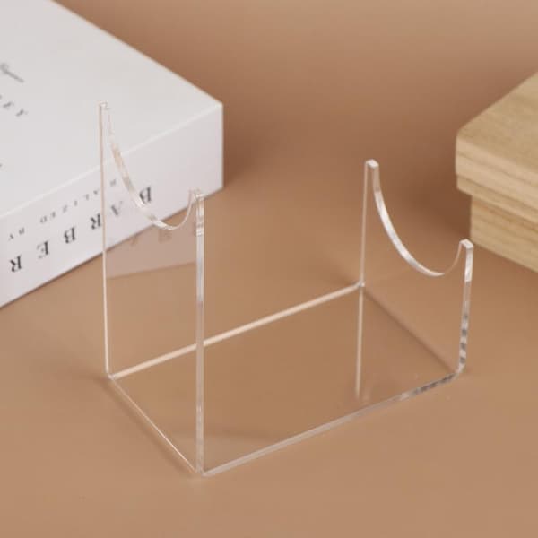 1/2 st transparent akrylställ Shofar Horn Display Stand U-sh 1Pcs