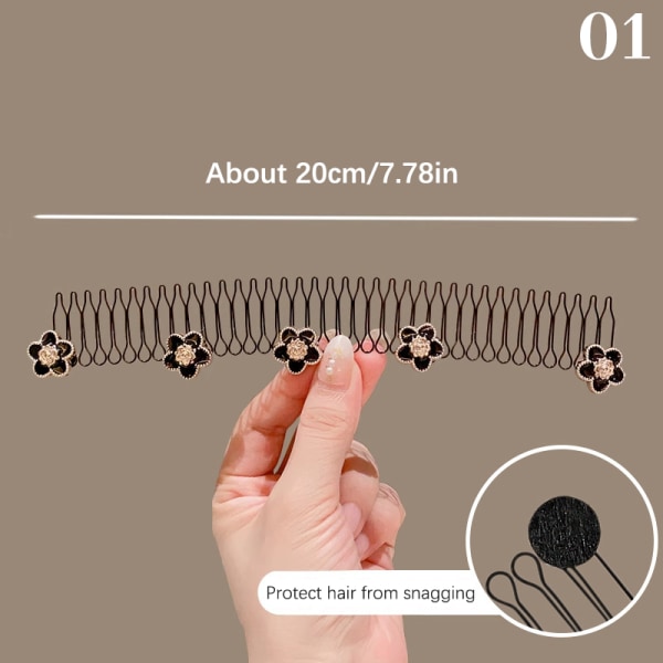 Camellia Broken Hair Comb Broken Hair Artefact Hair Comb Hair A 01