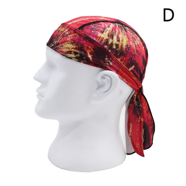 Quick Dry Cycling Cap Hodeskjerf Sommer Menn Running Ride Band D