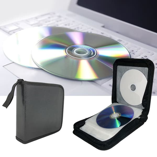 40 skivor CD- case Dubbelsidig hårdalbum Hem DVD Org