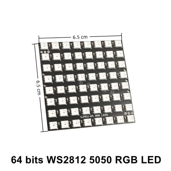 WS2812 LED 5050 RGB 8x8 4 16 25 64 Bit LED Matrix Modul DIY De A