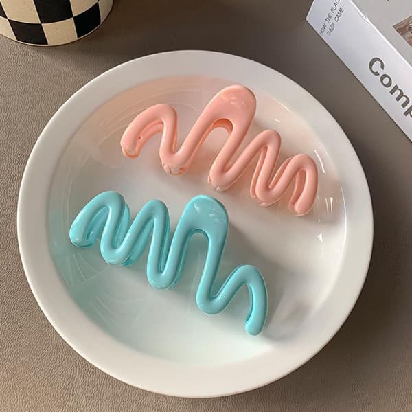 Fargerik Jelly Wave Hårklype Hårklype Dame Jenter A3