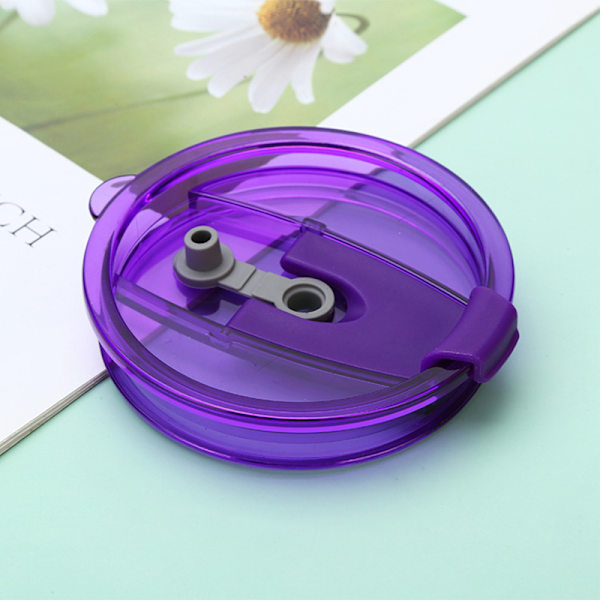 30 Oz forseglingsflaskelokk Sprutsikkert vanlige plastlokk Purple