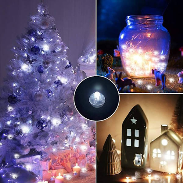 5kpl LED-ilmapallovalo, pieni led-valo pyöreä led-pallolamppu Weddi A3