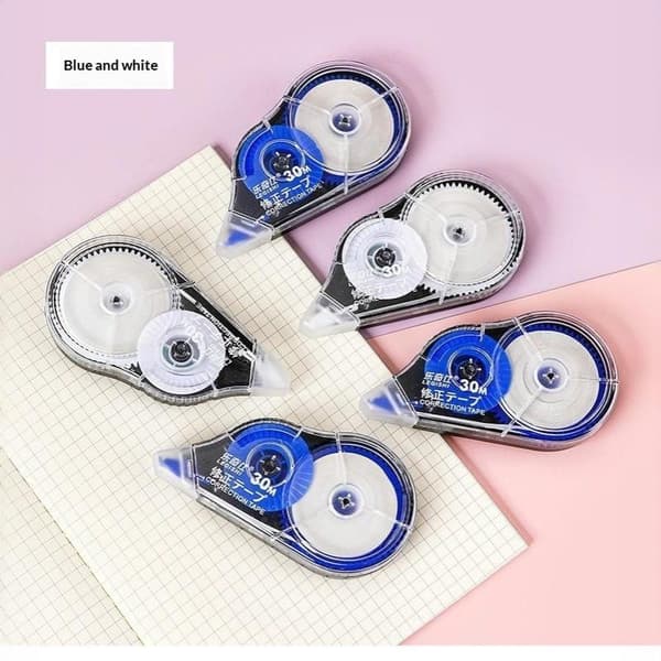 1/3 stk korreksjonstape 30M stor kapasitet White Out Roller Smoo 3pcs