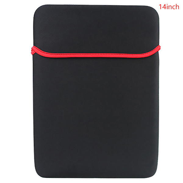 Dobbelsidet bærbar veske Beskyttelsesveske Neopren, myk sleeve T 14inch