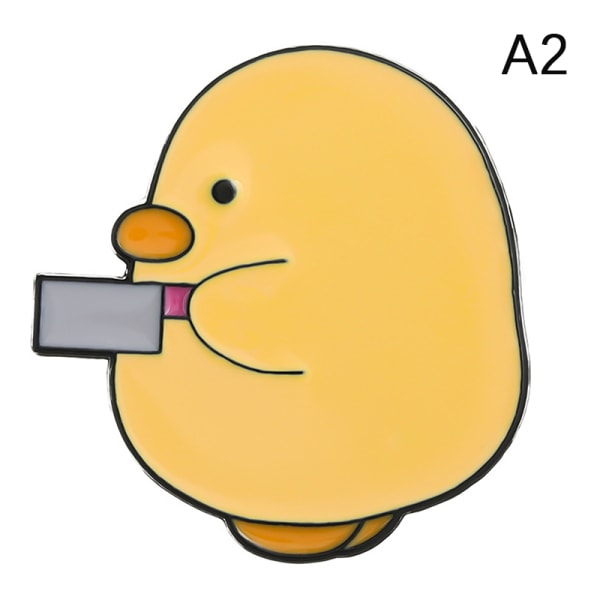dvs. Killer Emalje Pins Chick Little Penguin Dolk Brosjer Lap A2
